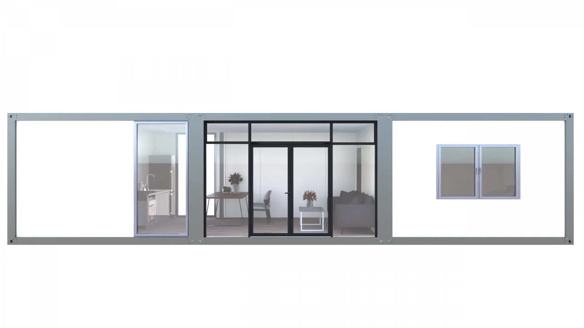 Luxury Relocatable Home Australia exterior with modern deck